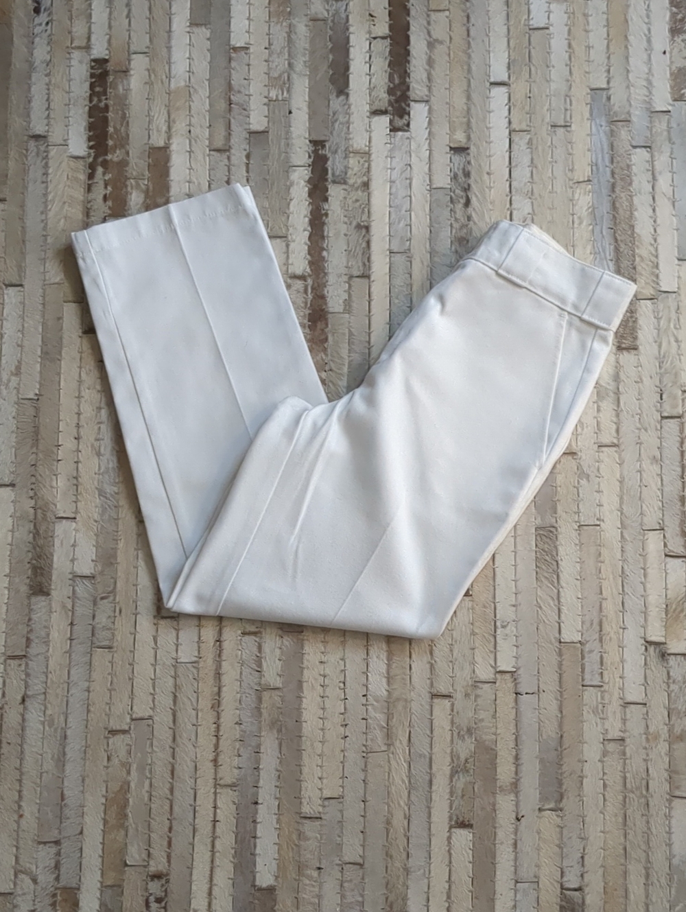 Urban Outfitters x Dickies Women's Size 26 White Workwear High-Waist Trousers